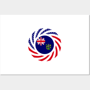 Pitcairn Islander American Multinational Patriot Flag Series Posters and Art